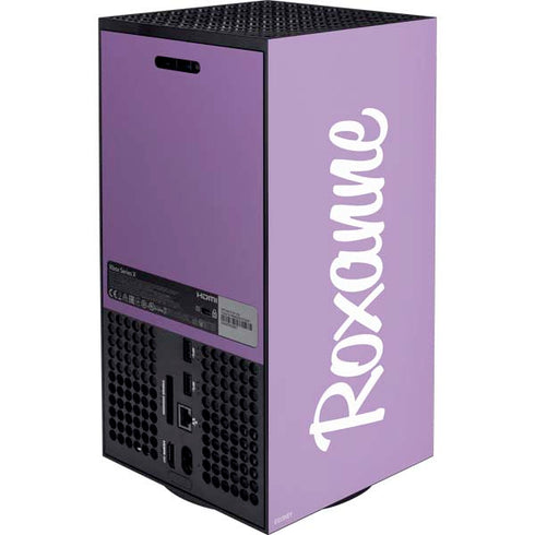 Disney Roxane Xbox Series X Console Skin