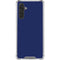Royal Blue Galaxy A17 Clear Case