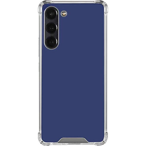 Royal Blue Galaxy S24 FE Clear Case