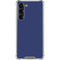 Royal Blue Galaxy S24 FE Clear Case