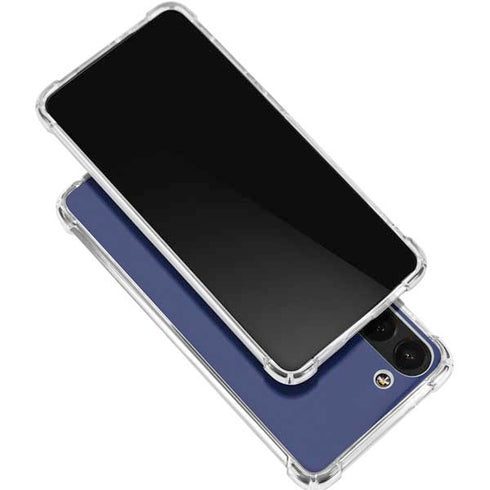 Royal Blue Galaxy S24 FE Clear Case