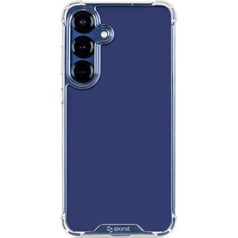 Royal Blue Galaxy S25 Plus Clear Case