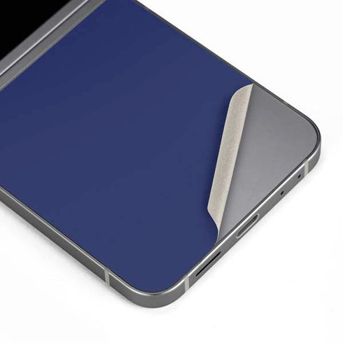 Royal Blue Galaxy Z Flip6 Skin