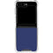 Royal Blue Galaxy Z Flip6 Clear Case