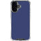 Royal Blue iPhone 16 Clear Case