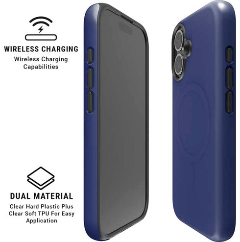 Royal Blue iPhone 16 Plus Magsafe Impact Case
