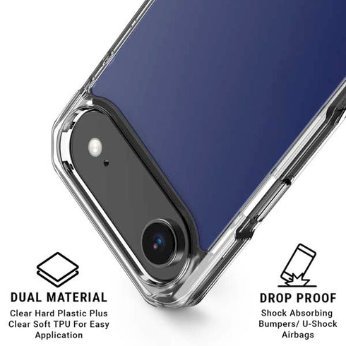 Royal Blue iPhone 17 Air Clear Case