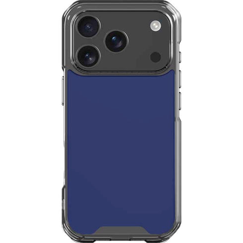 Royal Blue iPhone 17 Pro Clear Case
