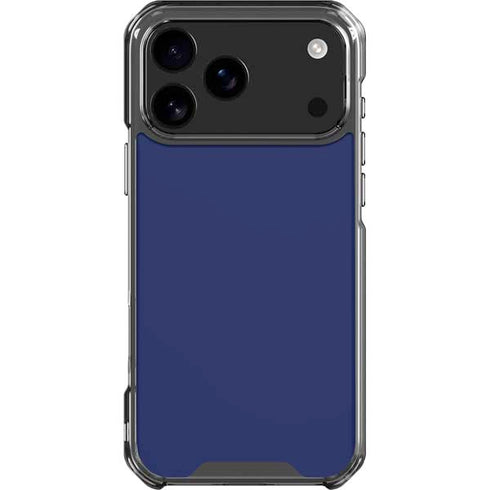 Royal Blue iPhone 17 Pro Max Clear Case