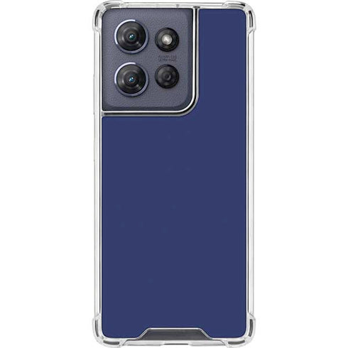 Royal Blue Moto G 5G (2025) Clear Case