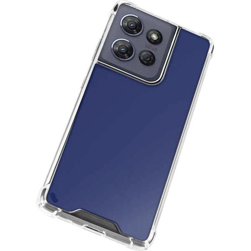 Royal Blue Moto G 5G (2025) Clear Case