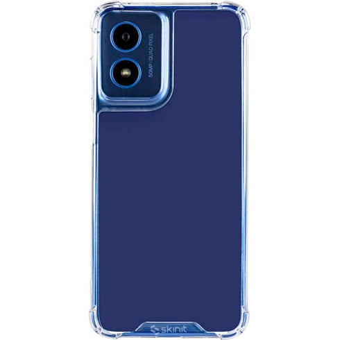 Royal Blue Moto G 5G (2024) Clear Case