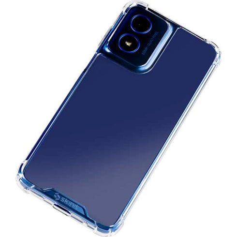 Royal Blue Moto G 5G (2024) Clear Case