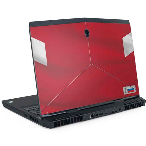 Russia Soccer Flag Dell Alienware Skin