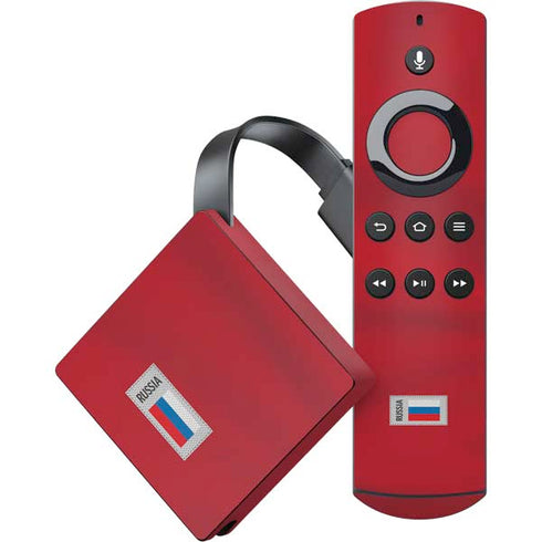 Russia Soccer Flag Amazon Fire TV Skin