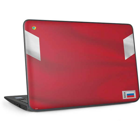 Russia Soccer Flag HP Chromebook Skin