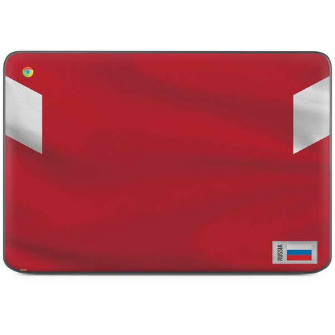 Russia Soccer Flag HP Chromebook Skin