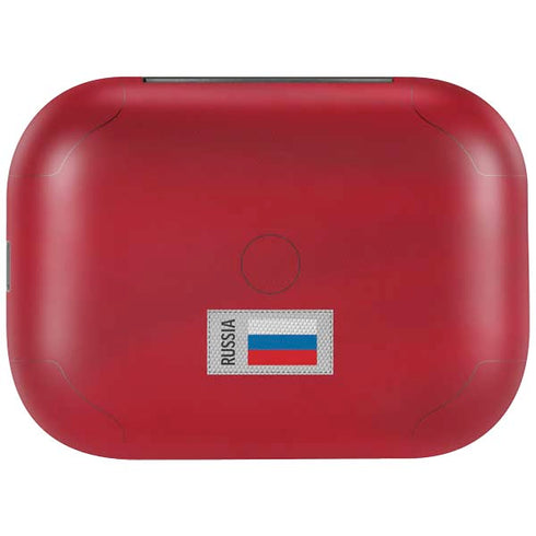 Russia Soccer Flag Amazon Echo Buds Skin