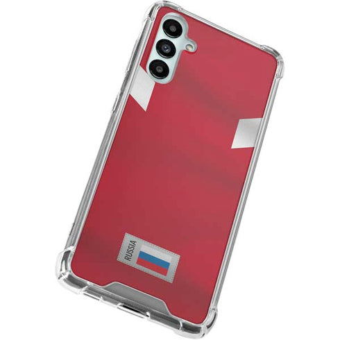 Russia Soccer Flag Gabb Phone 4 Clear Case