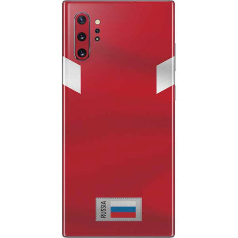 Russia Soccer Flag Galaxy Note 10 Plus Skin