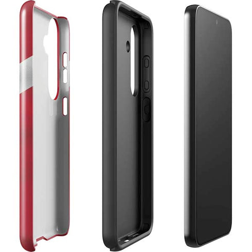 Russia Soccer Flag Galaxy S25 Plus Impact Case