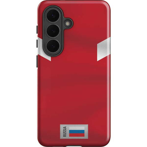 Russia Soccer Flag Galaxy S26 Impact Case