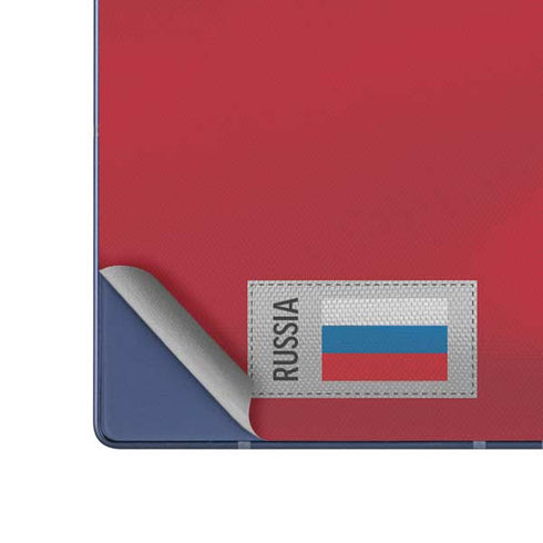 Russia Soccer Flag Galaxy Z Fold6 Skin