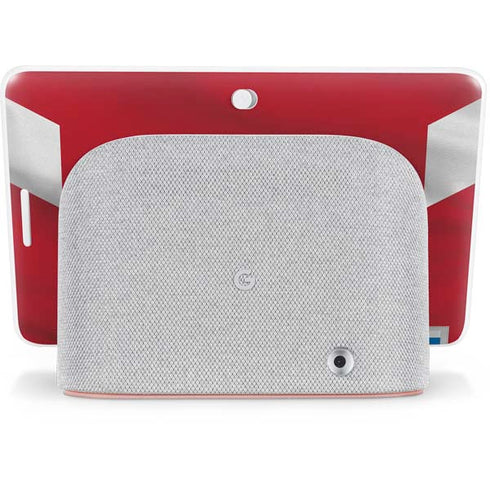 Russia Soccer Flag Google Home Hub Skin
