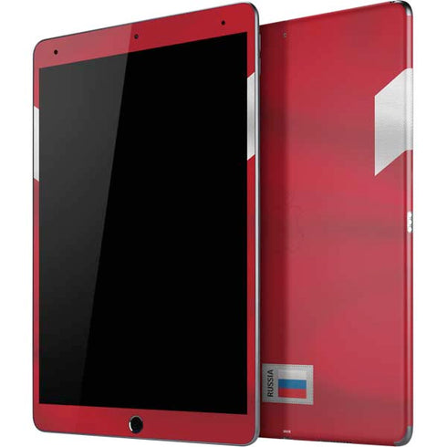 Russia Soccer Flag iPad Skins