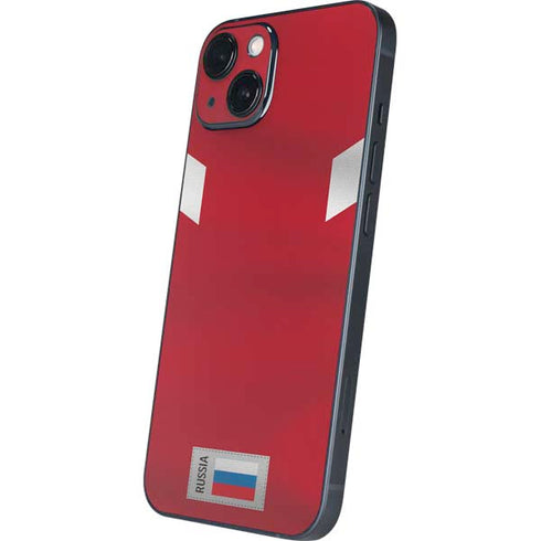 Russia Soccer Flag iPhone 15 Skin