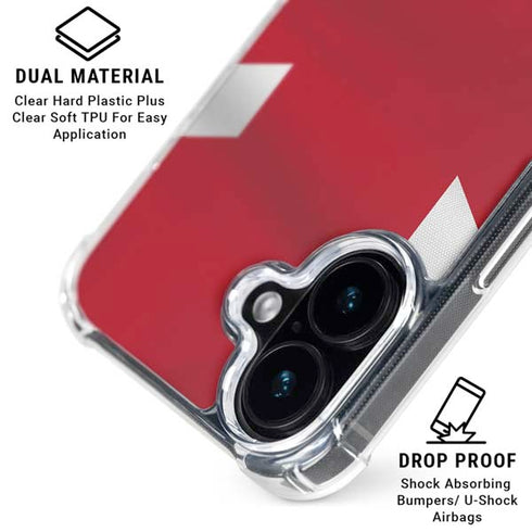 Russia Soccer Flag iPhone 16 Plus MagSafe Case