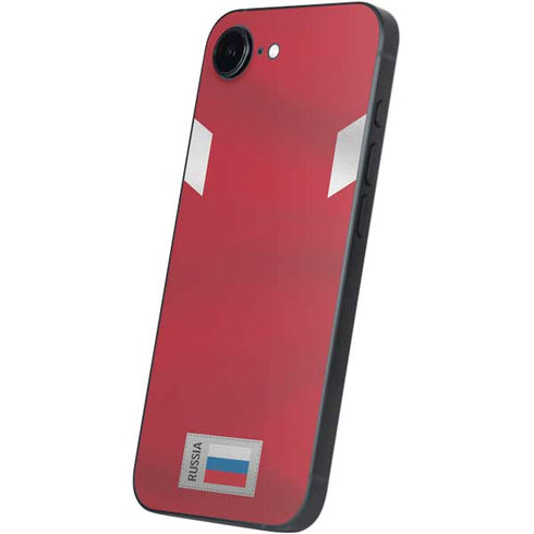 Russia Soccer Flag iPhone 16e Skin