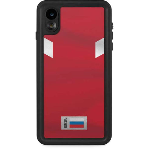 Russia Soccer Flag iPhone Cases