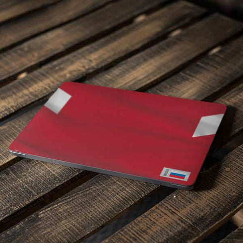 Russia Soccer Flag Apple MacBook Air Skin