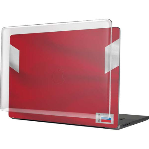 Russia Soccer Flag MacBook Cases