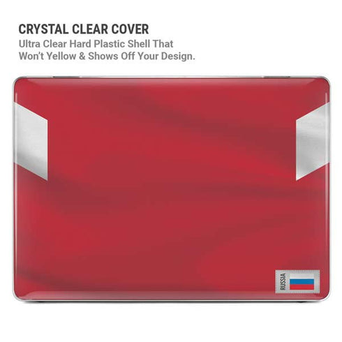 Russia Soccer Flag MacBook Cases