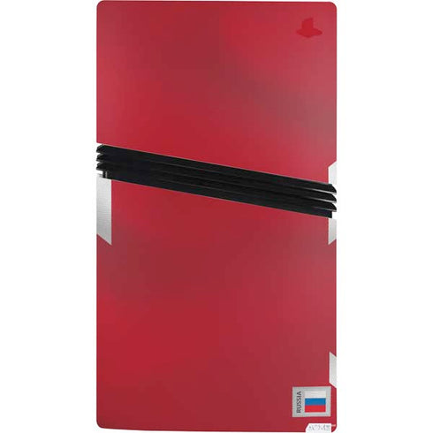 Russia Soccer Flag PS5 Pro Console Skin