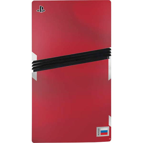Russia Soccer Flag PS5 Pro Disk Bundle Skin