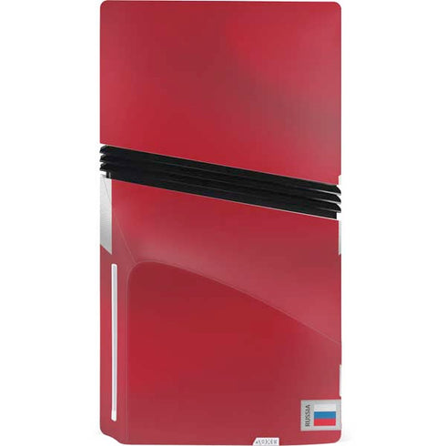 Russia Soccer Flag PS5 Pro Disk Console Skin