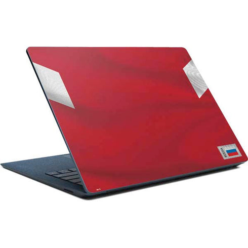 Russia Soccer Flag Surface Laptop Skin