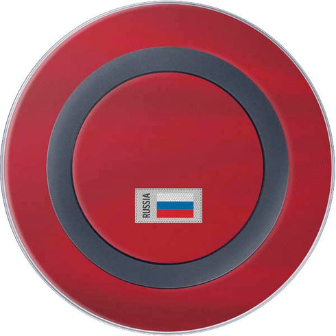 Russia Soccer Flag Wireless Charger Skin