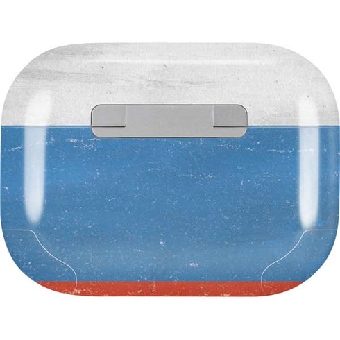 Russian Flag Distressed AirPods Skins