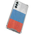 Russian Flag Distressed Galaxy A13 5G Clear Case