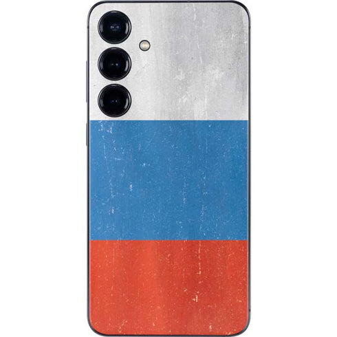 Russian Flag Distressed Galaxy A16 5G Skin