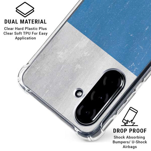 Russian Flag Distressed Galaxy A36 5G Clear Case