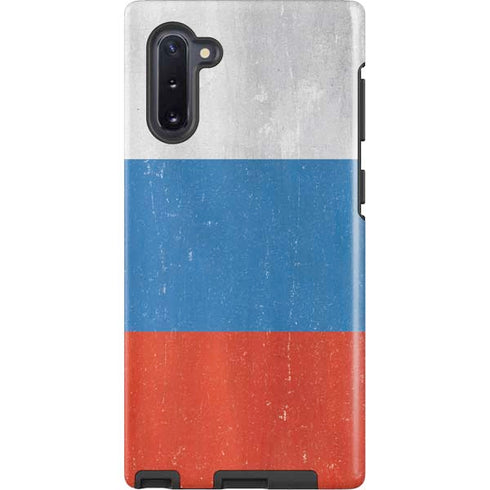 Russian Flag Distressed Galaxy Cases