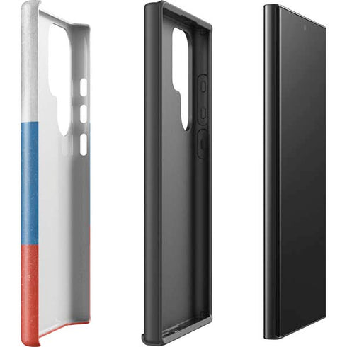 Russian Flag Distressed Galaxy S25 Ultra Impact Case