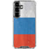 Russian Flag Distressed Galaxy S26 Clear Case