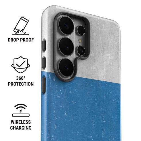 Russian Flag Distressed Galaxy S26 Ultra Impact Case