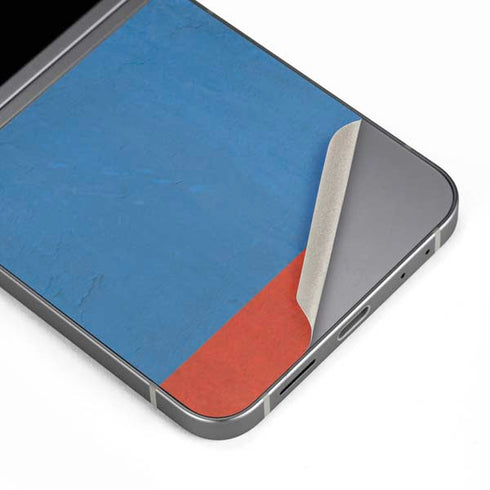 Russian Flag Distressed Galaxy Z Flip6 Skin